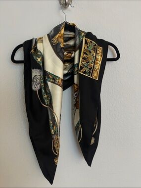 WATHNE Byzantine inspired gorgeous silk scarf made in Italy
